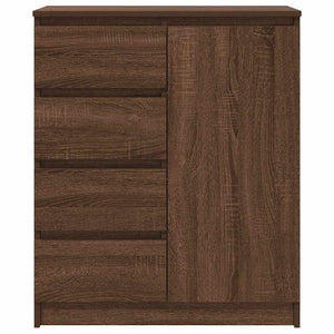 Sideboard Braun Eichen-Optik 71x35x84 cm