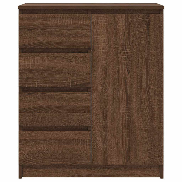 Sideboard Braun Eichen-Optik 71x35x84 cm