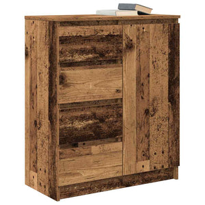 Sideboard Altholz-Optik mit Schubladen
