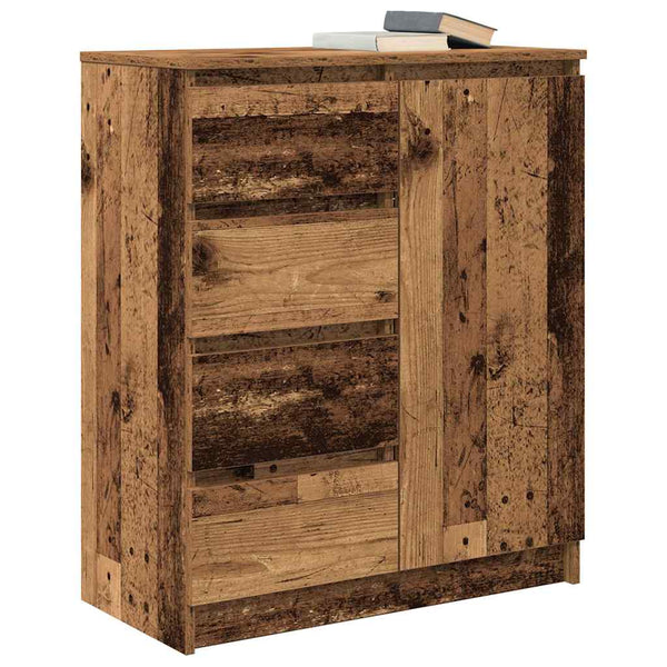 Sideboard Altholz-Optik mit Schubladen