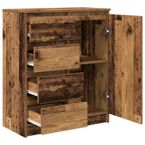 Sideboard Altholz-Optik mit Schubladen