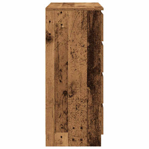 Sideboard Altholz-Optik mit Schubladen