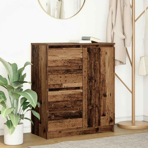 Sideboard Altholz-Optik mit Schubladen