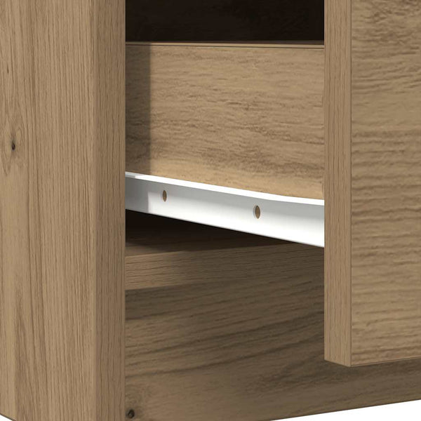 Sideboard Artisan-Eiche mit Schubladen 71x35x84cm