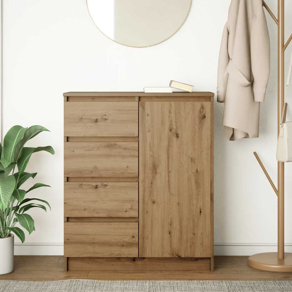 Sideboard Artisan-Eiche mit Schubladen 71x35x84cm