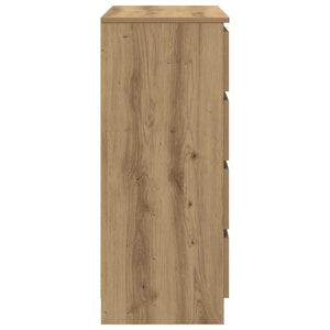 Sideboard Artisan-Eiche mit Schubladen 71x35x84cm