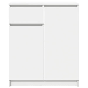 Weißes Sideboard mit Schublade 71x35x84 cm
