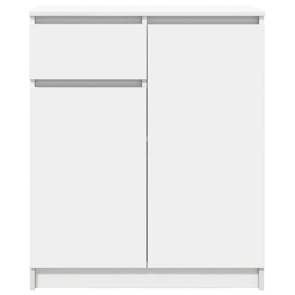 Weißes Sideboard mit Schublade 71x35x84 cm
