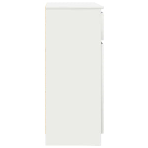 Weißes Sideboard mit Schublade 71x35x84 cm
