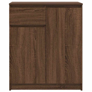 Sideboard Braun Eichen-Optik 71x35x84 cm
