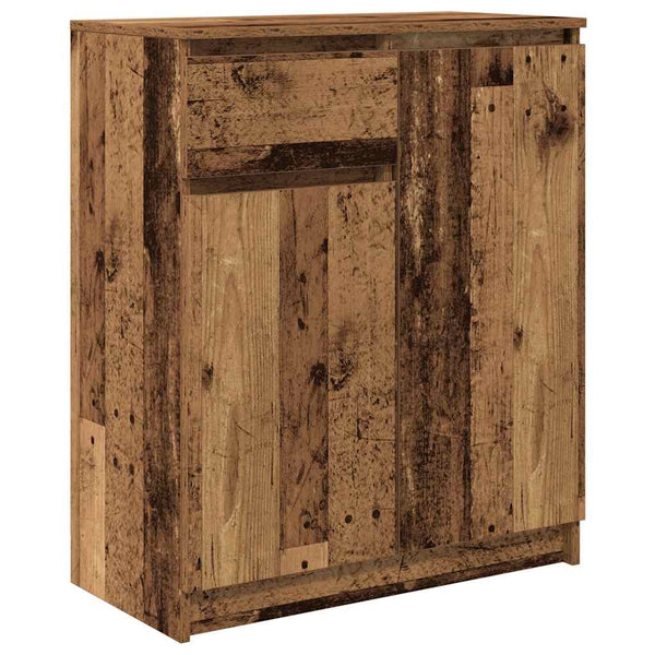 Sideboard mit Schublade, Altholz-Optik