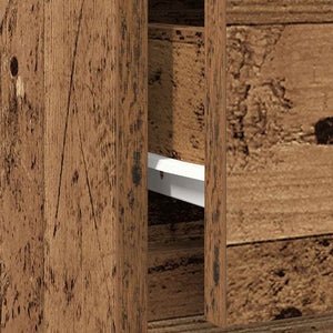 Sideboard mit Schublade, Altholz-Optik
