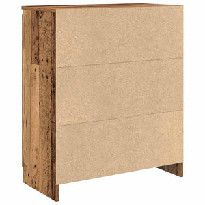 Sideboard mit Schublade, Altholz-Optik