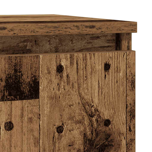 Sideboard mit Schublade, Altholz-Optik