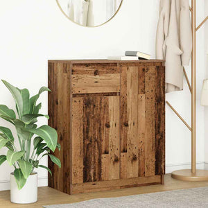 Sideboard mit Schublade, Altholz-Optik