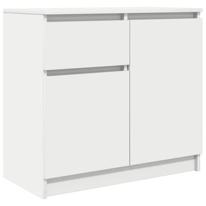 Sideboard Weiß mit Schublade 71x65 cm