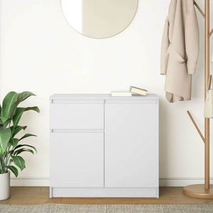 Sideboard Weiß mit Schublade 71x65 cm