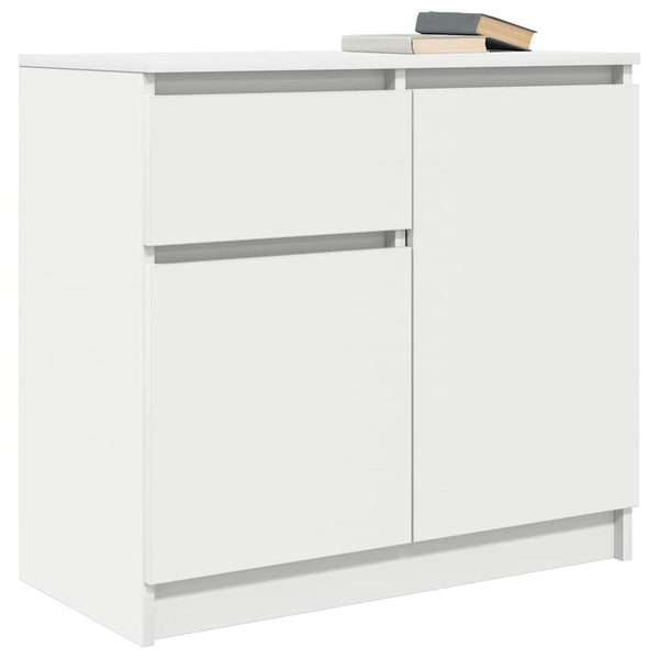 Sideboard Weiß mit Schublade 71x65 cm