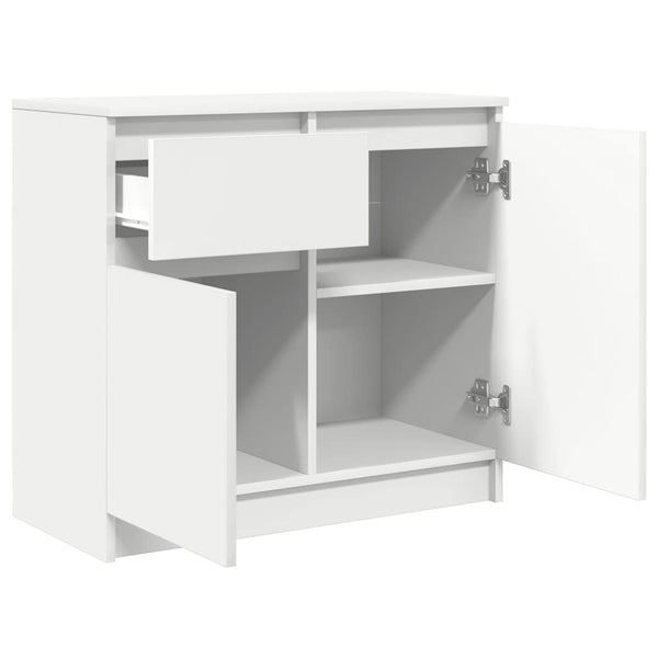 Sideboard Weiß mit Schublade 71x65 cm