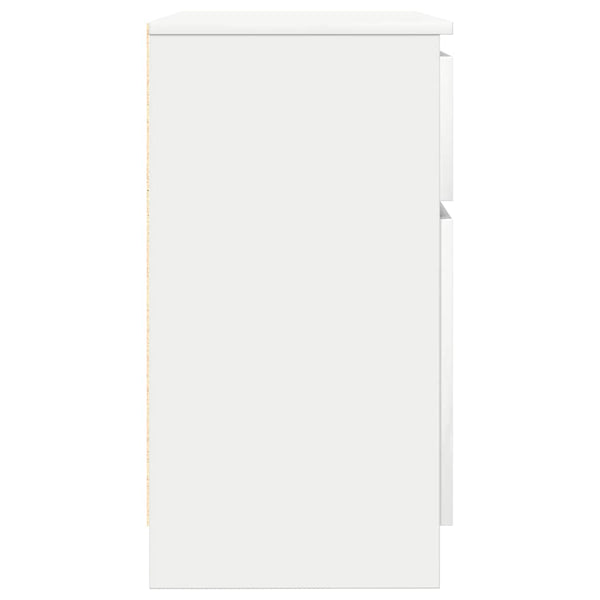 Sideboard Weiß mit Schublade 71x65 cm