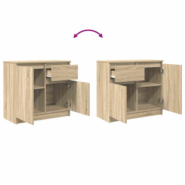 Sideboard Sonoma-Eiche 71x35x65 cm