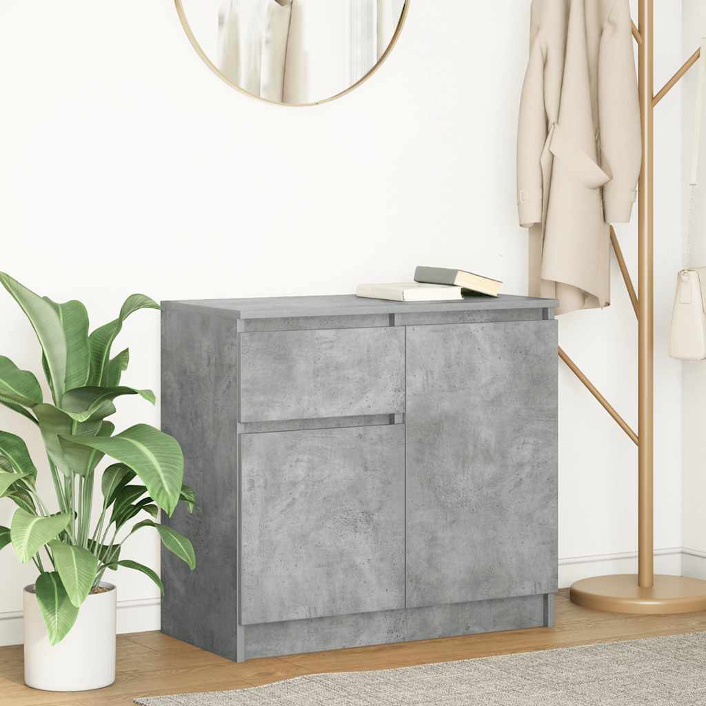 Sideboard Betongrau 71x35x65 cm