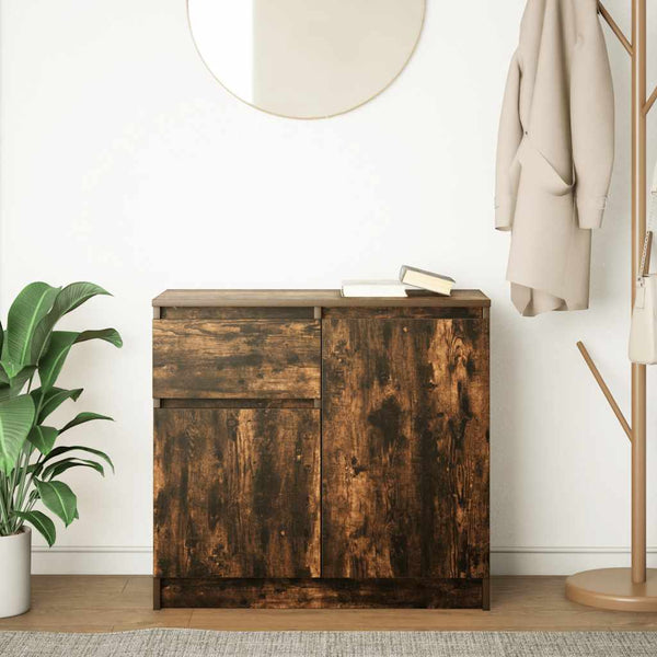 Sideboard Räuchereiche mit Schublade 71 cm