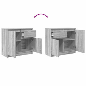 Sideboard Grau Sonoma 71x35x65 cm