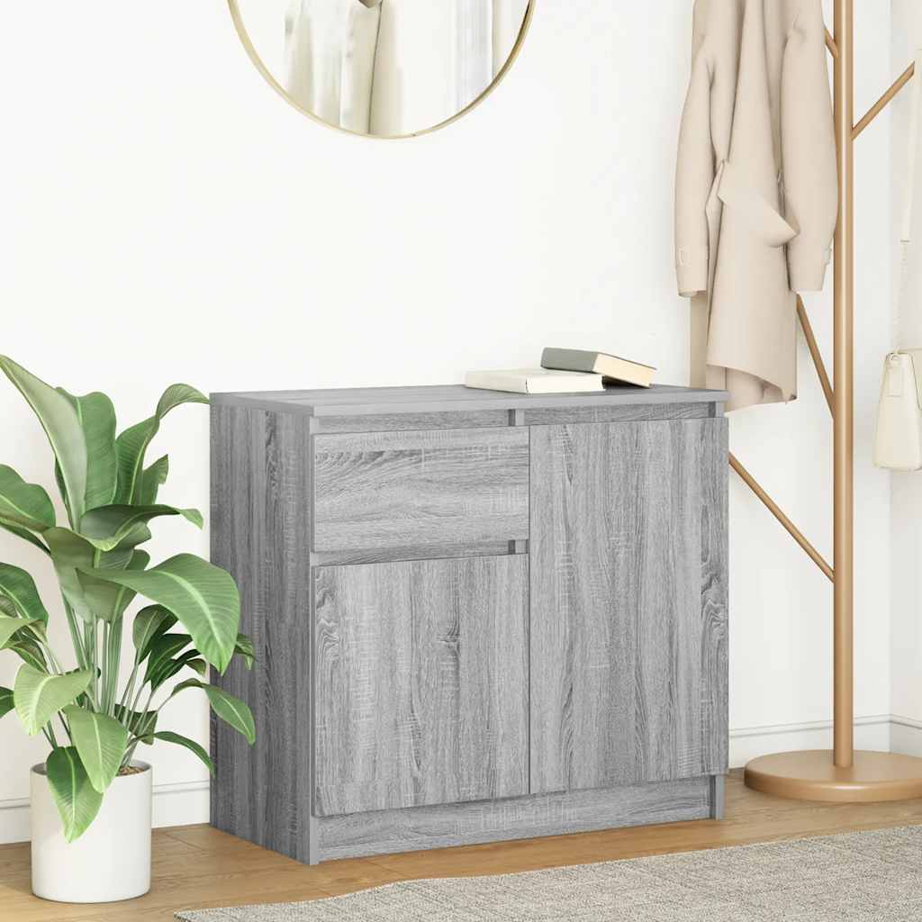 Sideboard Grau Sonoma 71x35x65 cm