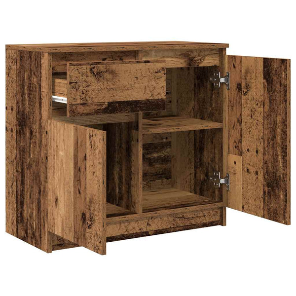 Sideboard Altholz-Optik mit Schublade
