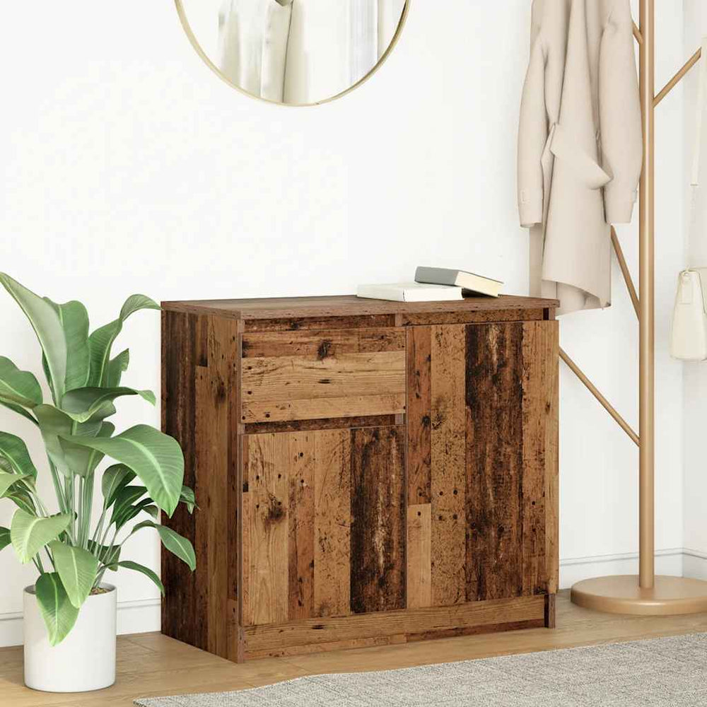 Sideboard Altholz-Optik mit Schublade