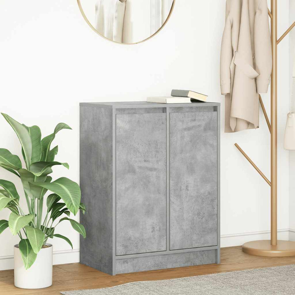 Sideboard Betongrau 57x34x76 cm