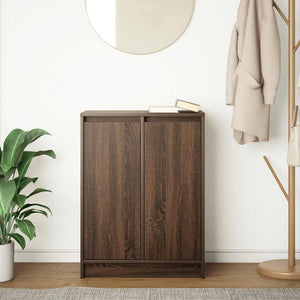 Sideboard Braun Eichenoptik 57x34x76 cm