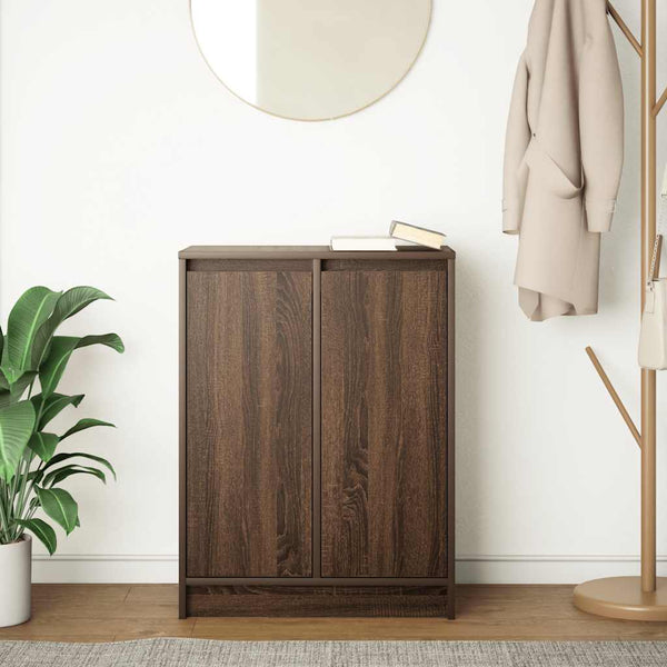 Sideboard Braun Eichenoptik 57x34x76 cm