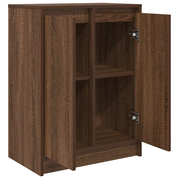 Sideboard Braun Eichenoptik 57x34x76 cm