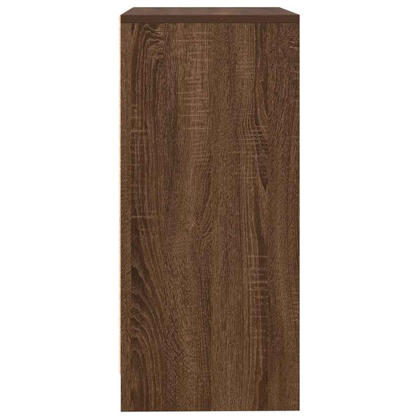 Sideboard Braun Eichenoptik 57x34x76 cm