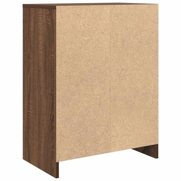 Sideboard Braun Eichenoptik 57x34x76 cm