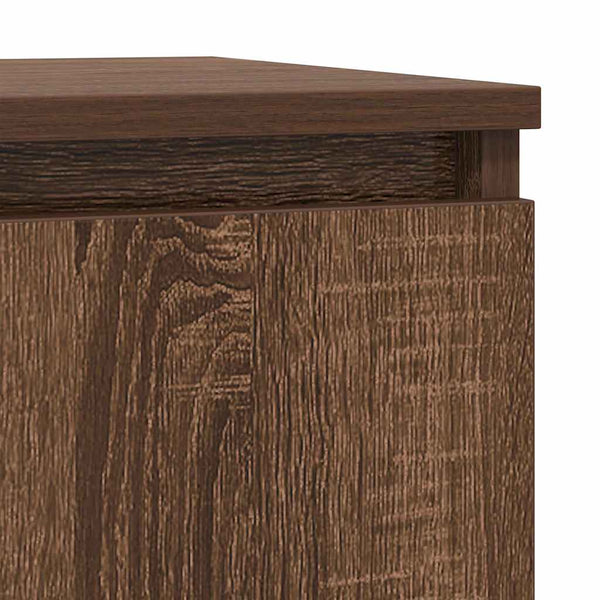 Sideboard Braun Eichenoptik 57x34x76 cm