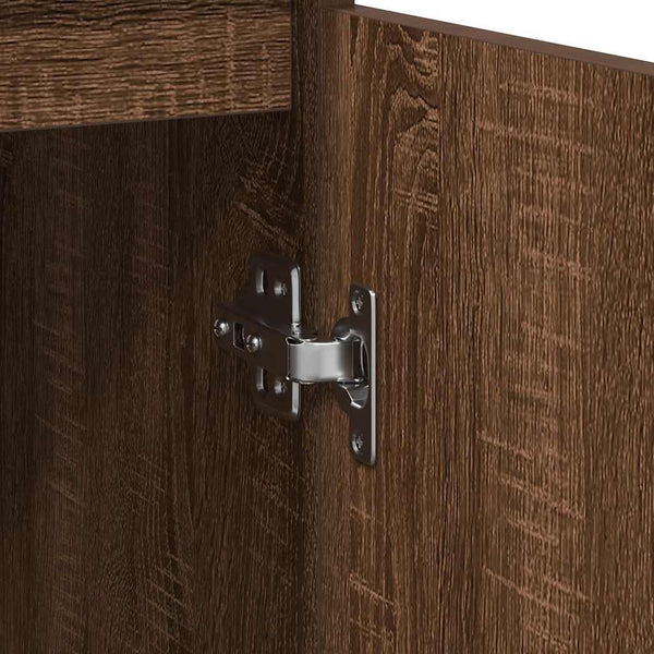 Sideboard Braun Eichenoptik 57x34x76 cm