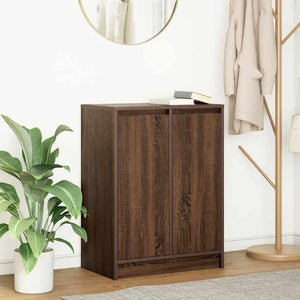 Sideboard Braun Eichenoptik 57x34x76 cm