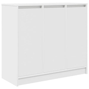 Weißes Sideboard 85 cm Holzwerkstoff