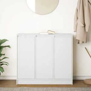 Weißes Sideboard 85 cm Holzwerkstoff