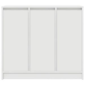 Weißes Sideboard 85 cm Holzwerkstoff