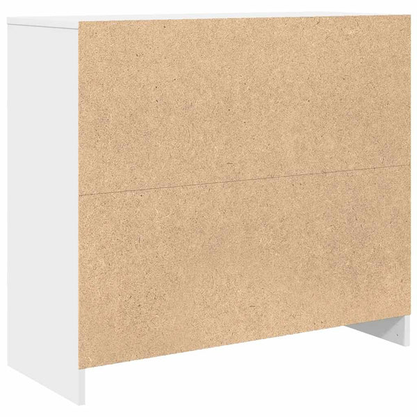 Weißes Sideboard 85 cm Holzwerkstoff