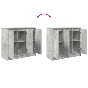 Sideboard Betongrau 85x34x76 cm