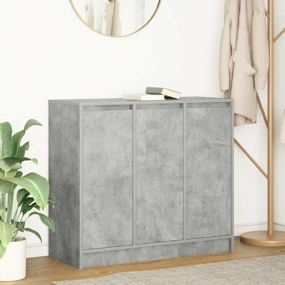 Sideboard Betongrau 85x34x76 cm