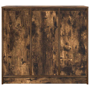 vidaXL Buffet Chêne fumé 85x34x76 cm Bois d'ingénierie