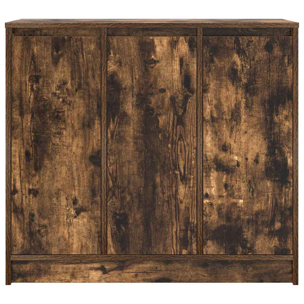 vidaXL Buffet Chêne fumé 85x34x76 cm Bois d'ingénierie