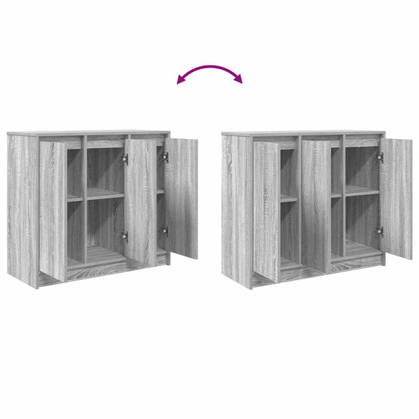 Sideboard Grau Sonoma 85 cm