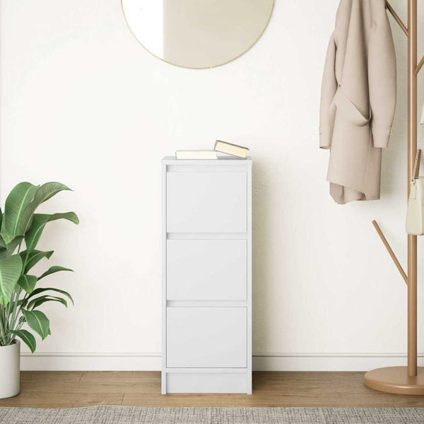 Weißes Sideboard 76 cm Hoch